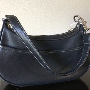 Coach Leather Saddlebag Purse